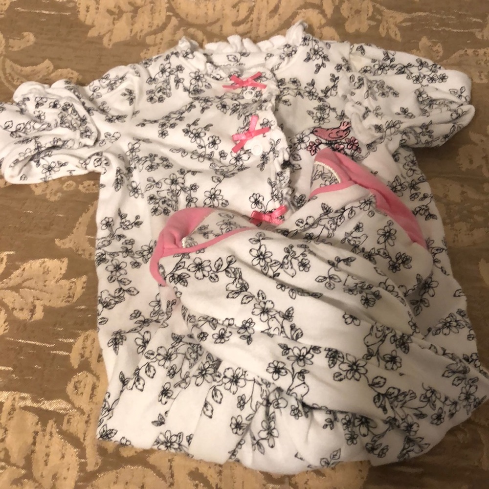 Flowery Bird 🐦 Pajamas